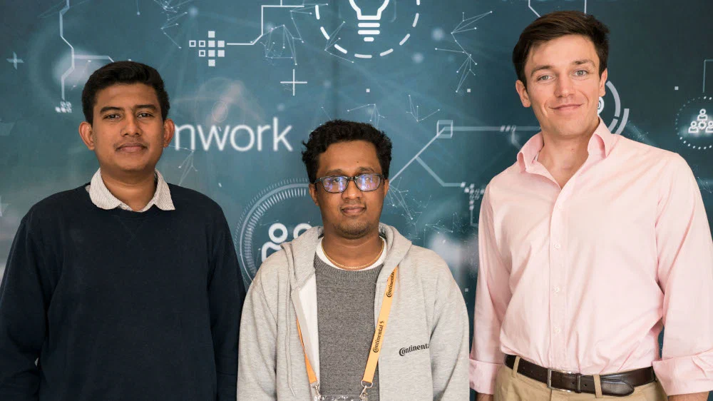 This was my team for the Cloud Challenge of the Fiction2Science Hackathon of Continental in Regensburg.